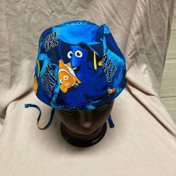 DISNEY Finding Nemo Scrub Cap One Size Fits Most - Picture 1 of 2
